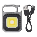 Įkraunamas LED žibintuvėlis LED/USB/3,7V IP44 750 lm 400 mAh