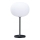 Įkraunamas reguliuojamas lauko stalinis LED šviestuvas VENEZIA LED/2W/5V 2700K IP54 4000 mAh juodas