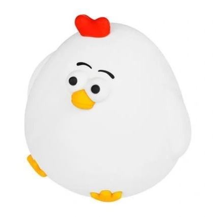 Įkraunama reguliuojamo ryškumo LED vaikiška naktinė lempa LED/1W/5V 3000K 800 mAh viščiukas