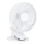 Įkraunamas stalas ventiliatorius su segtuku VIENTO 6W/5V 2000 mAh balta