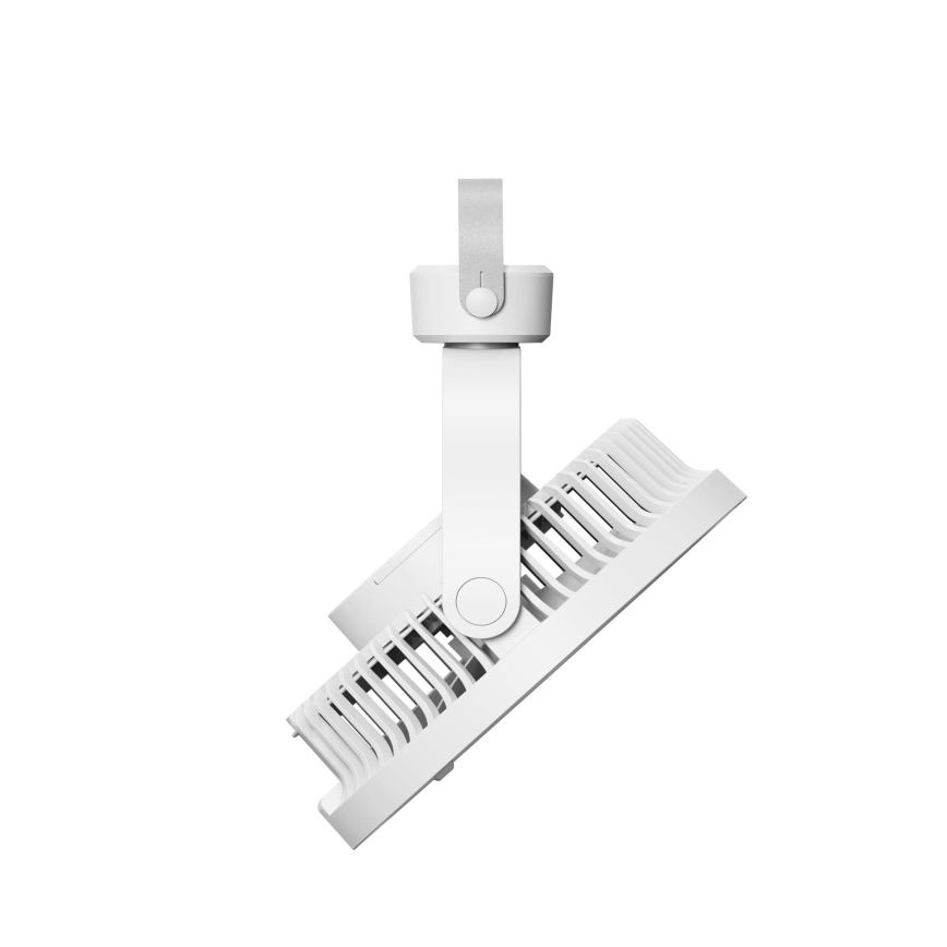 Įkraunamas stalo ventiliatorius su LED apšvietimu 8W/3,7V 2400 mAh balta