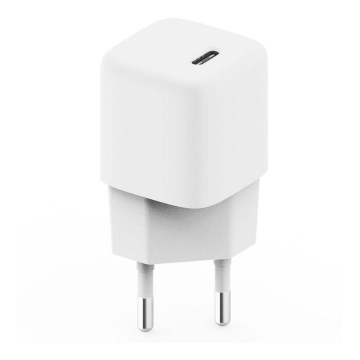 Įkrovimo adapteris USB-C Maitinimo tiekimas 20W/230V baltas