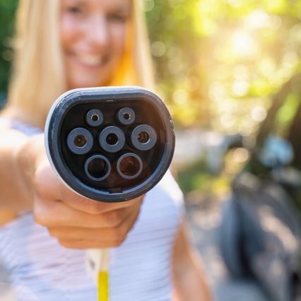 Įkrovimo laidas elektromobiliams 2 tipo 5m 22kW 32A IP54