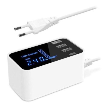 Įkrovimo stotelė 3xUSB A + 1xUSB C