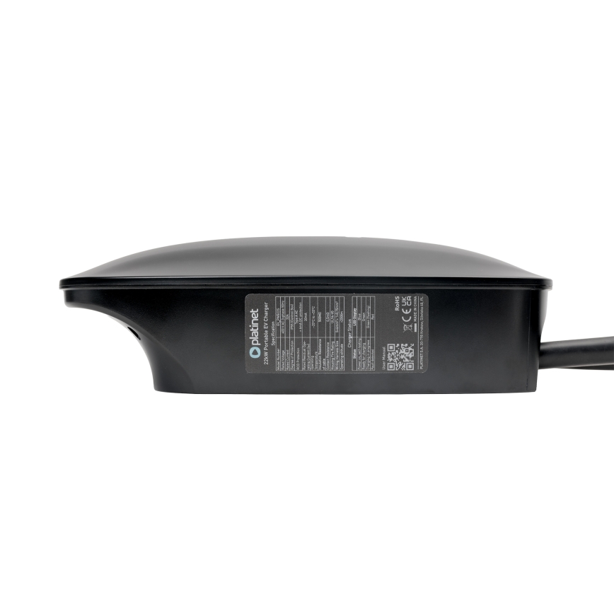 Įkrovimo stotelė elektromobiliams, 2 tipo jungtis, 7 m kabelis, 22 kW (32 A), IP54, Tuya