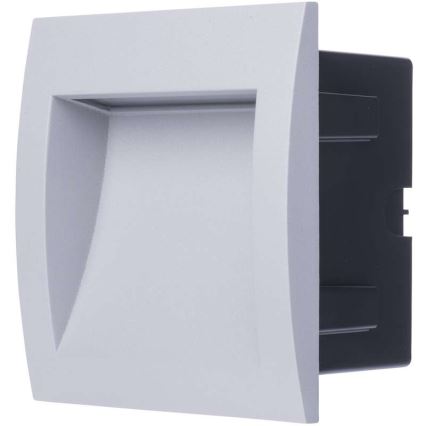 įleidžiama LED naktinė lemputė BUILT-IN 1xLED/3W šilta balta IP65