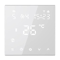 Įleidžiamas 230V termostatas, baltas, su Wi‑Fi (Tuya)