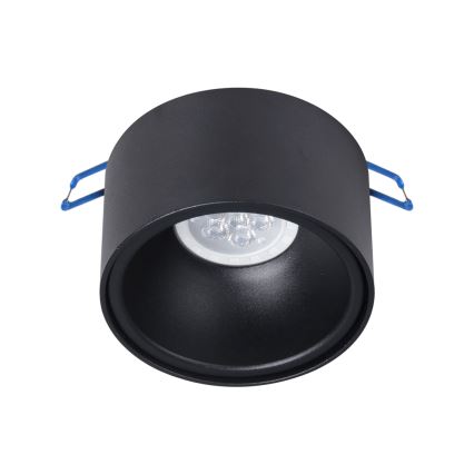 Įleidžiamas akcentinis šviestuvas BALI 1xGU5,3/MR16/25W/12V apvalus juodas