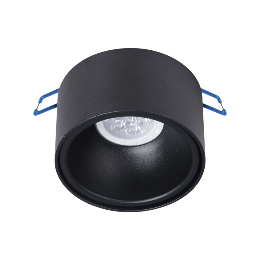 Įleidžiamas akcentinis šviestuvas BALI 1xGU5,3/MR16/25W/12V apvalus juodas