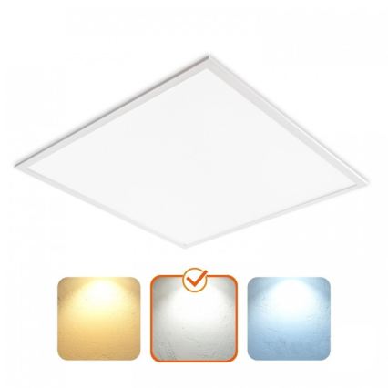 Įleidžiamas LED šviestuvas DAVRO LED/40W/230V 4000K 62x62 cm baltas