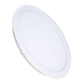 Įleidžiamas LED šviestuvas LED/24W/230V 3000/4000/6000K skersmuo 30 cm baltas