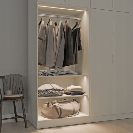 Įleidžiamas profilis LED juostelėms 1 m juodas/baltas