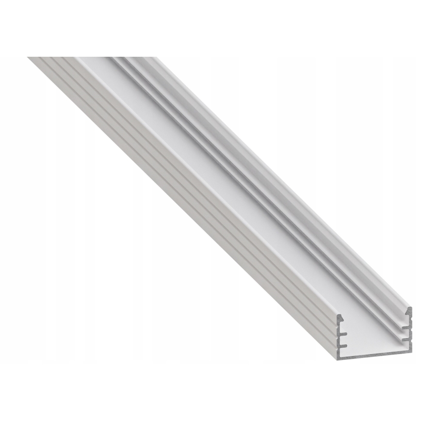 Įleidžiamas profilis LED juostoms, 1 m, baltas