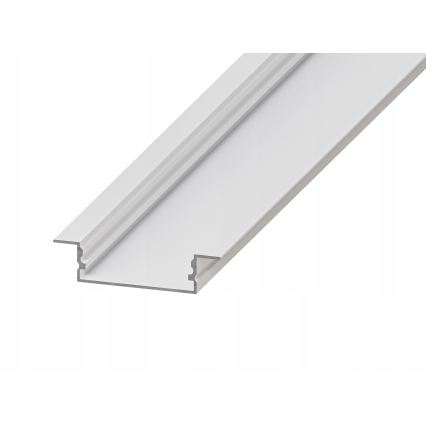 Įleidžiamas profilis LED juostoms, 1 m, baltas
