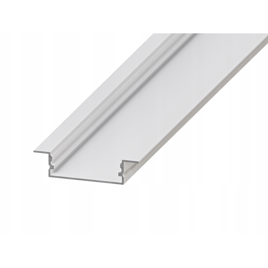Įleidžiamas profilis LED juostoms, 1 m, baltas