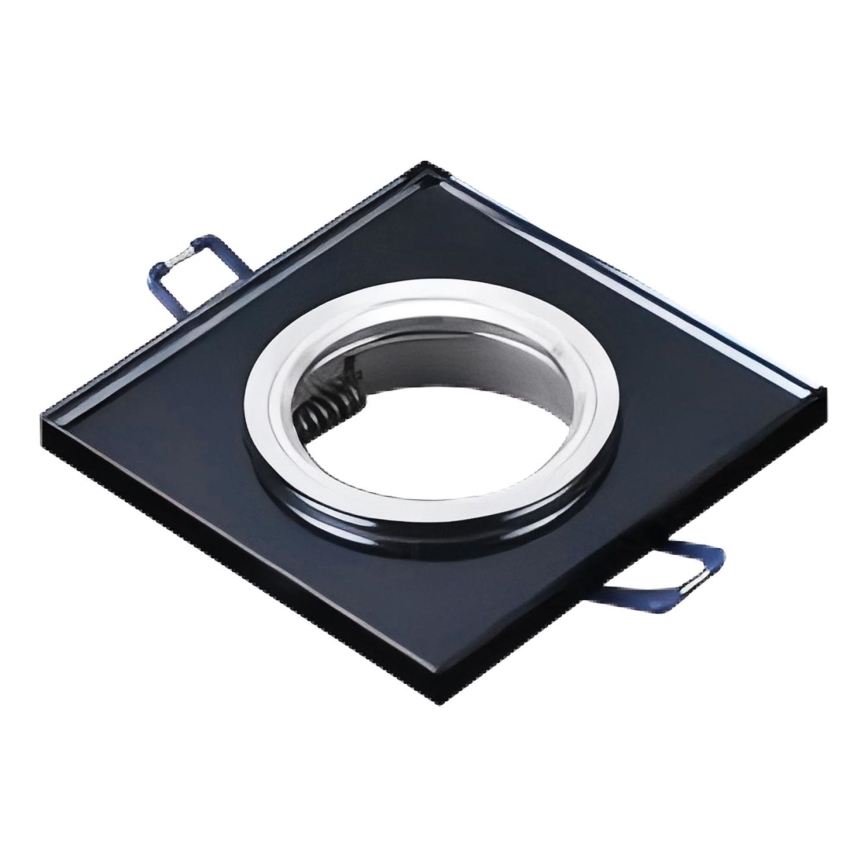 Įleidžiamas šviestuvas 1xGU10/MR16/10W/230V 9x9 cm juodas