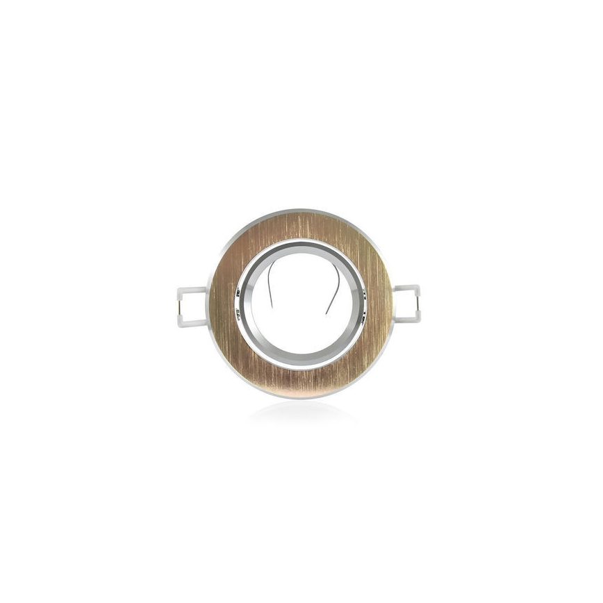 Įleidžiamas šviestuvas EAST OPAL 1xGU10/8W/230V diametras 8,5 cm auksas