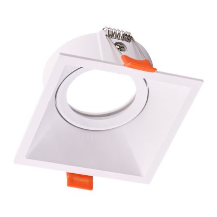 Įleidžiamas šviestuvas EYE 1xGU10/25W/230V kvadratinis baltas