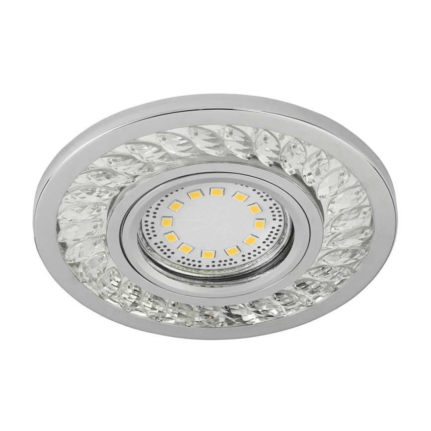 Įleidžiamas šviestuvas EYE 1xGU10/50W + LED/3W/230V