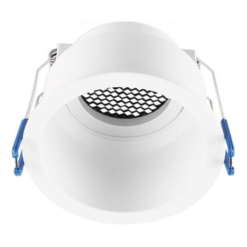 Įleidžiamas šviestuvas GU10 skersmuo 9 cm baltas