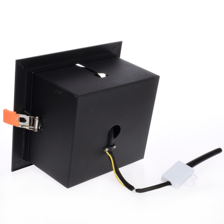 Įleidžiamas šviestuvas PLAZA AR111 1xGU10/12W/230V juoda