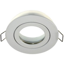 Įleidžiamas vonios šviestuvas QUATRO 1xGU10/30W/230V IP54 balta