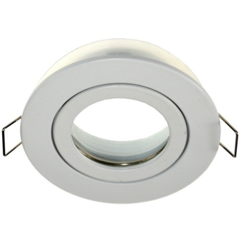 Įleidžiamas vonios šviestuvas QUATRO 1xGU10/30W/230V IP54 balta