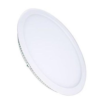 Įleidžiamasis LED šviestuvas, 6 W, 230 V, 3000/4000/6000 K, Ø 12 cm, baltas