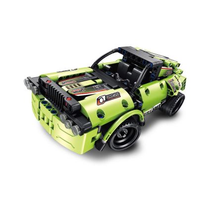 iM.Master - 2 viename konstruktorių rinkinys: automobilis, 335 detalių, 3xAA + 3xAAA, su nuotolinio valdymo pulteliu