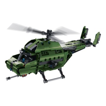 iM.Master - 2 viename sraigtasparnio konstruktorių rinkinys su mechanine pavara, 393 detalės