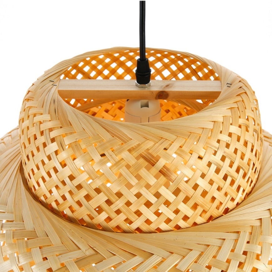 Pakabinamas sietynas HILO 1xE27/40W/230V diametras 38 cm bambukas