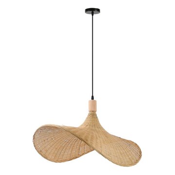 Immax 08289L - Pakabinamas sietynas SOMBRERO 1xE27/40W/230V diametras 70 cm rotangas