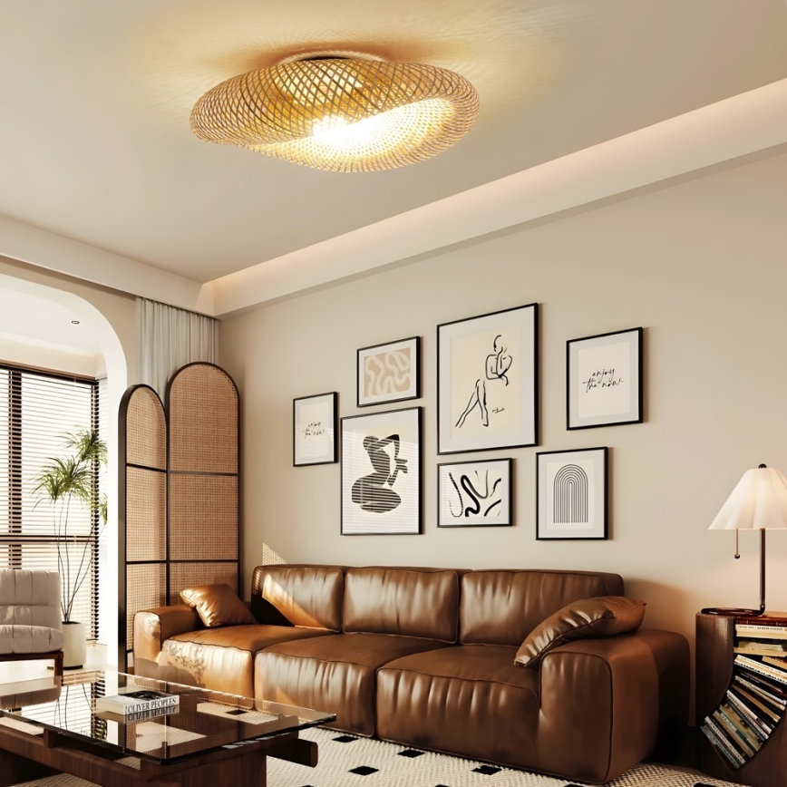 Lubinis šviestuvas BOHO HILO 1xE27/40W/230V Ø 80 cm