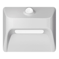 Immax 08308L - Įkraunamas LED laiptų šviestuvas su judesio ir sutemų jutikliu STEP LIGHT LED/0,3W/3,7V 2200 mAh IP53 baltas