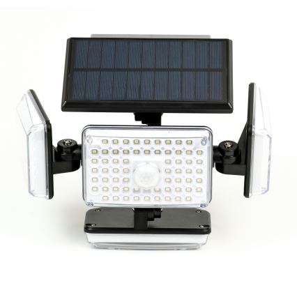 LED saulės energijos sieninis šviestuvas su jutikliu LED/5W/5,5V IP65