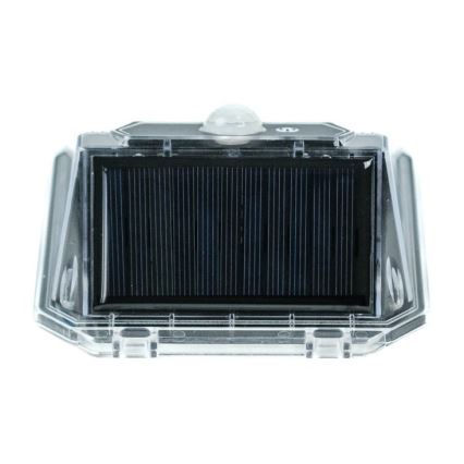 LED saulės energijos sieninis šviestuvas su jutikliu LED/3W/5,5V IP65