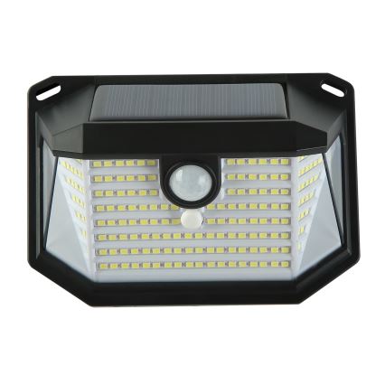 LED Saulės energijos sieninis šviestuvas su jutikliu LED/4W/5,5V IP65