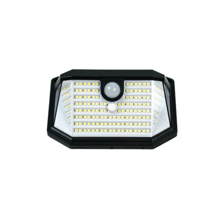 LED saulės energijos sieninis šviestuvas su jutikliu LED/4W/5,5V IP65
