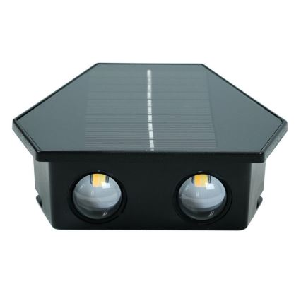 LED Saulės sieninis šviestuvas su jutikliu LED/2W/5V IP54 1300 mAh