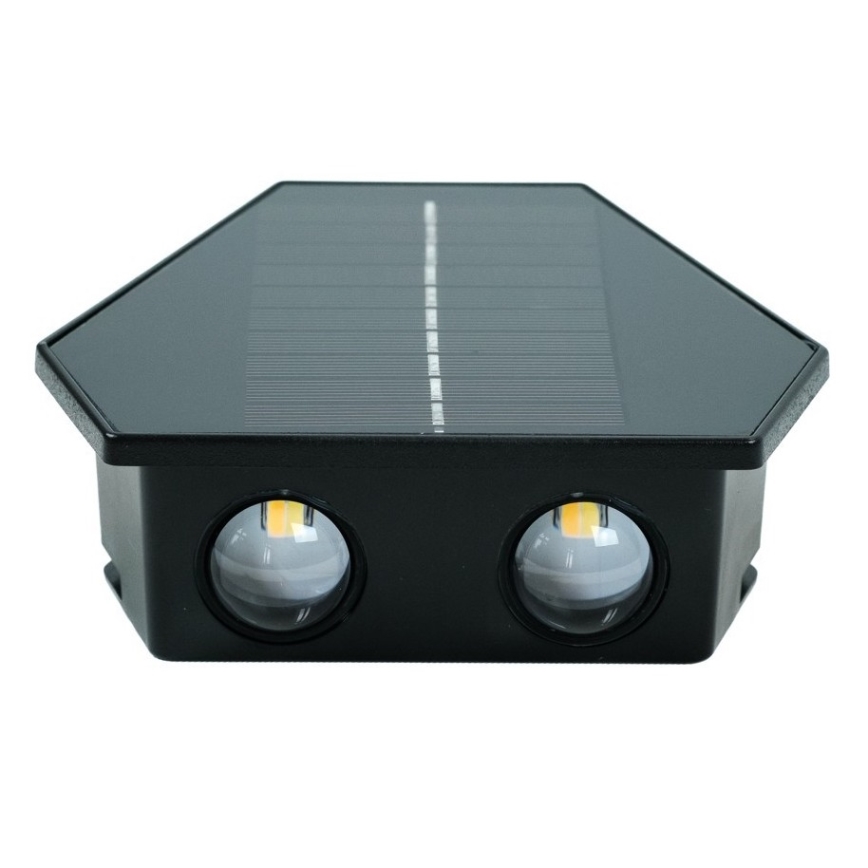 LED Saulės sieninis šviestuvas su jutikliu LED/2W/5V IP54 1300 mAh