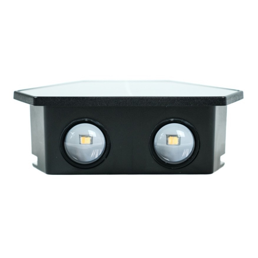 LED Saulės sieninis šviestuvas su jutikliu LED/2W/5V IP54 1300 mAh