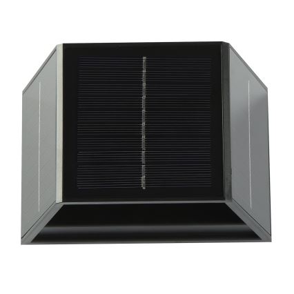 LED Saulės sieninis šviestuvas su jutikliu LED/2W/5V IP54 1300 mAh