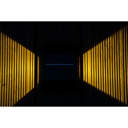 LED Saulės sieninis šviestuvas su jutikliu LED/2W/5V IP54 1300 mAh