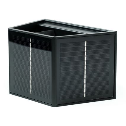 LED Saulės sieninis šviestuvas su jutikliu LED/2W/5V IP54 1300 mAh
