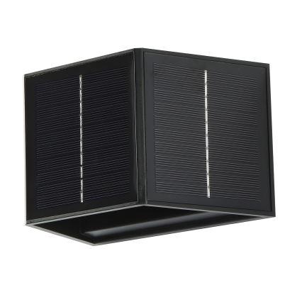 LED Saulės sieninis šviestuvas su jutikliu LED/2W/5V IP54 1300 mAh