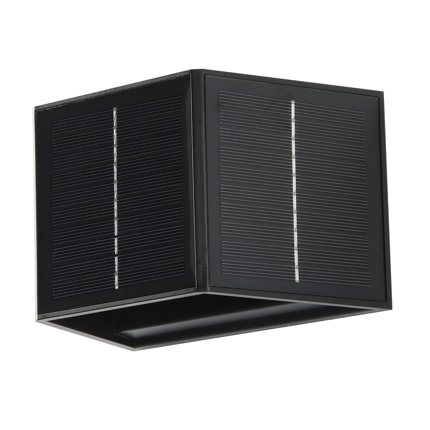 LED Saulės sieninis šviestuvas su jutikliu LED/2W/5V IP54 1300 mAh