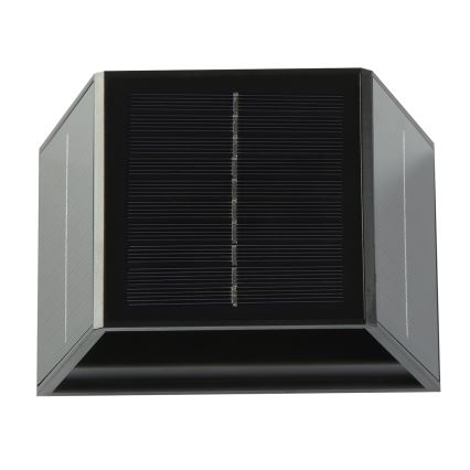 LED Saulės sieninis šviestuvas su jutikliu LED/2W/5V IP54 1300 mAh