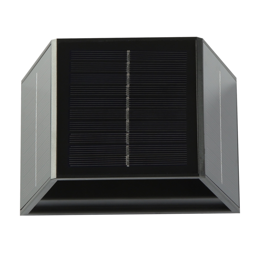 LED Saulės sieninis šviestuvas su jutikliu LED/2W/5V IP54 1300 mAh