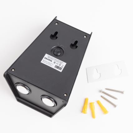 LED saulės energijos sieninis šviestuvas su jutikliu LED/2W/5V IP54