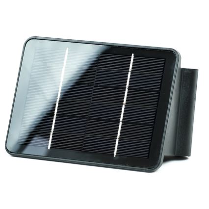 LED saulės energijos sieninis šviestuvas su jutikliu LED/2W/5V IP54